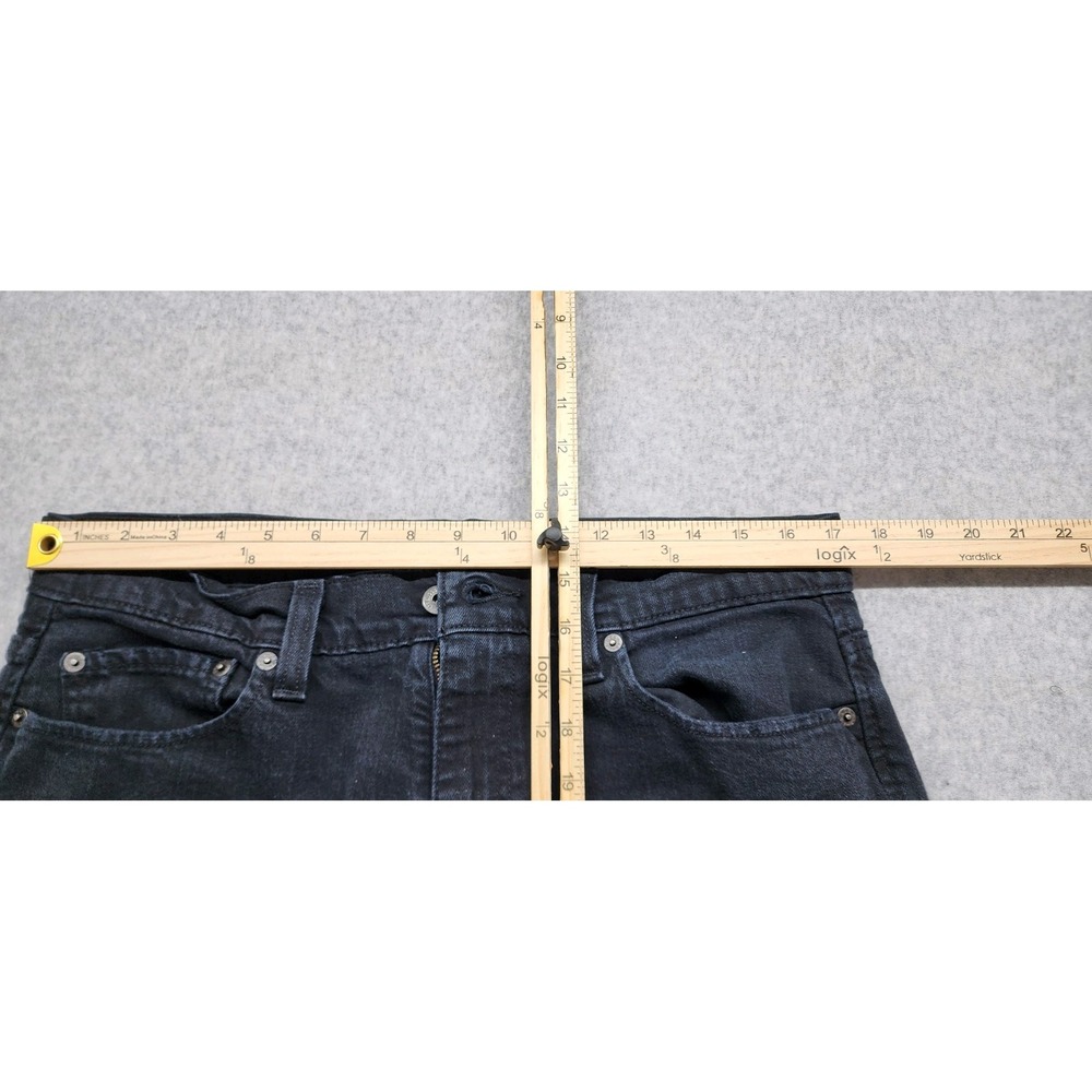 Levi's 511 the Original Jeans Skinny Black Jeans Size W36 L30 - Picture 5 of 6